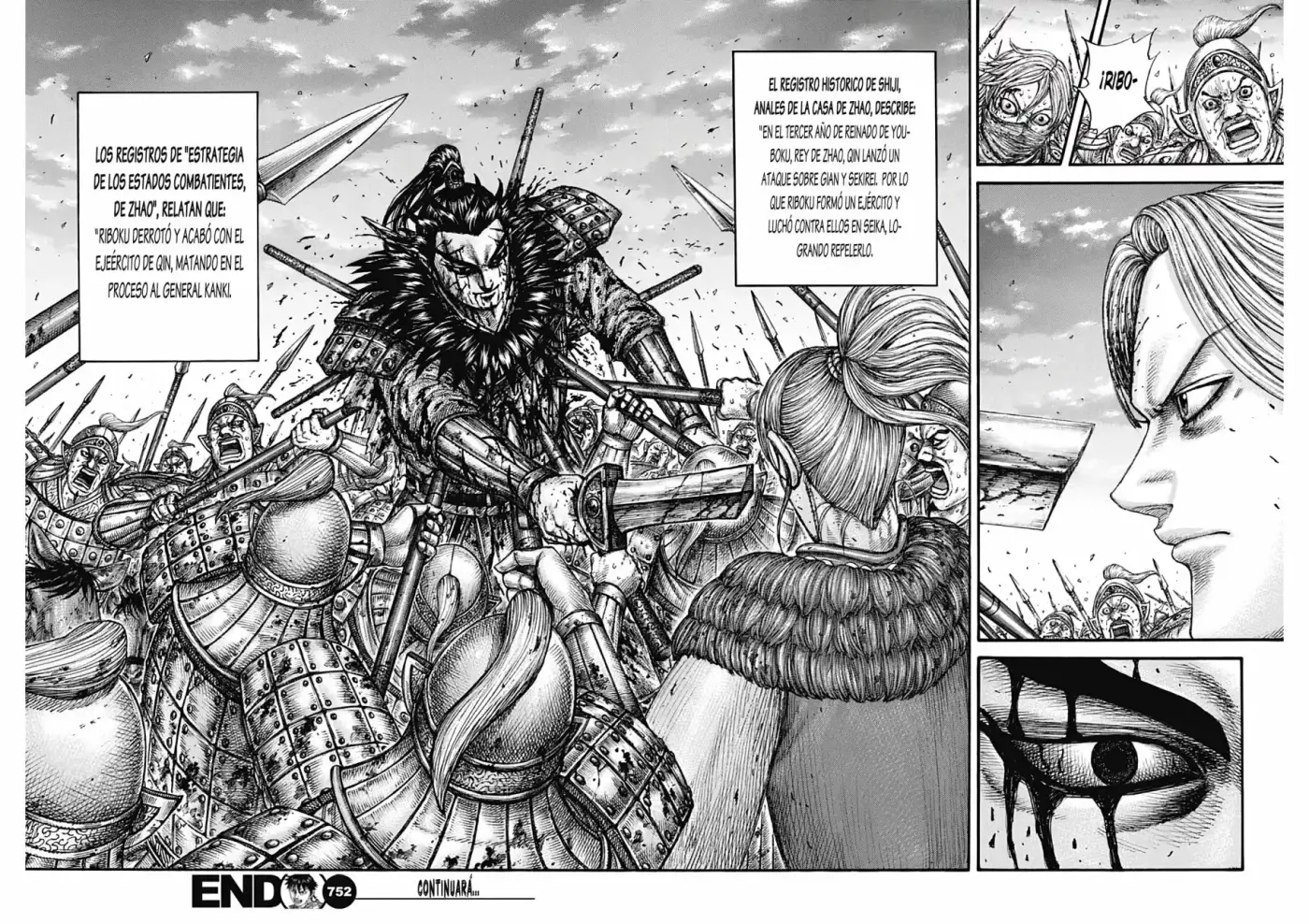 Kingdom capítulo 752, página 21