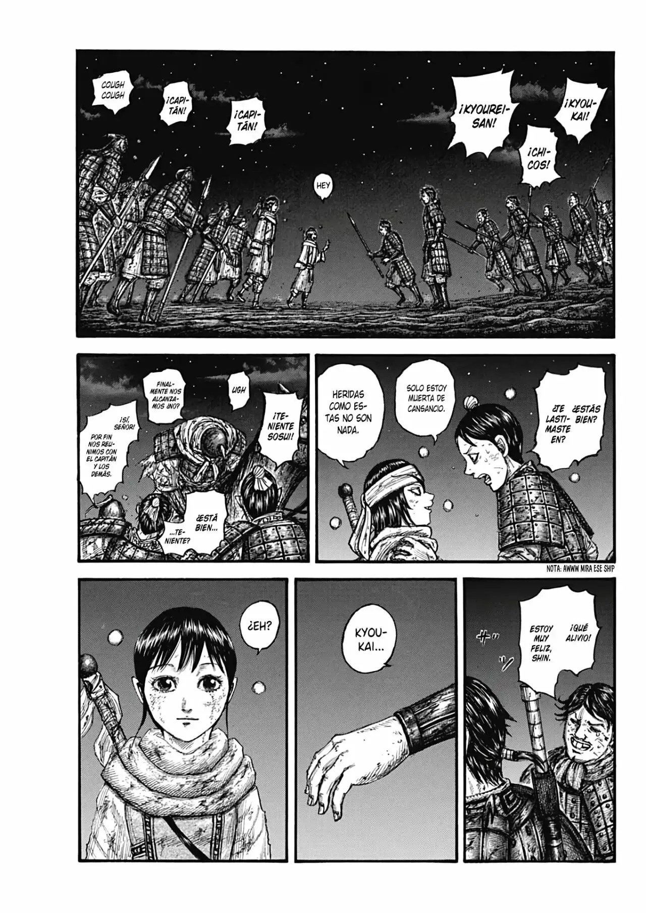 Kingdom capítulo 754, página 3