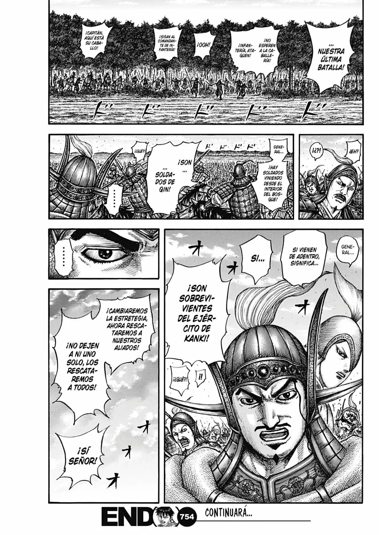 Kingdom capítulo 754, página 20