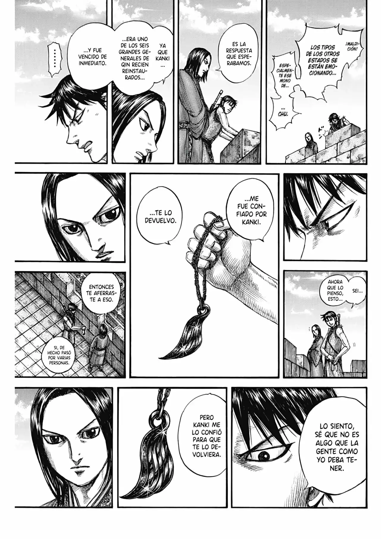 Kingdom capítulo 756, página 9