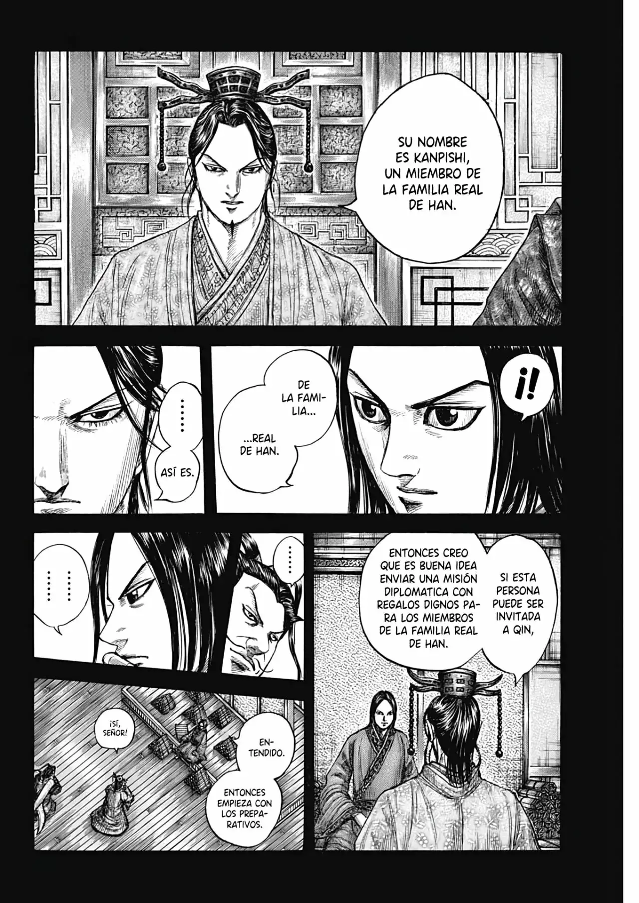 Kingdom capítulo 757, página 4