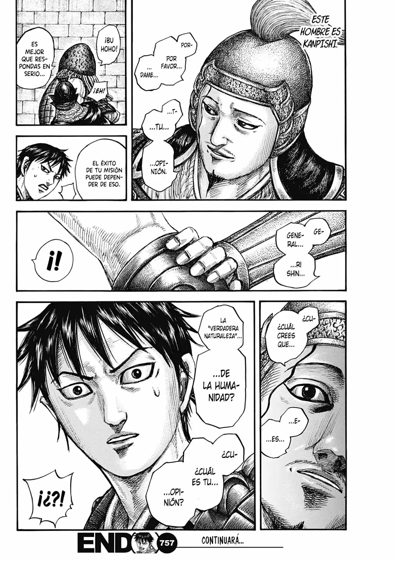 Kingdom capítulo 757, página 21