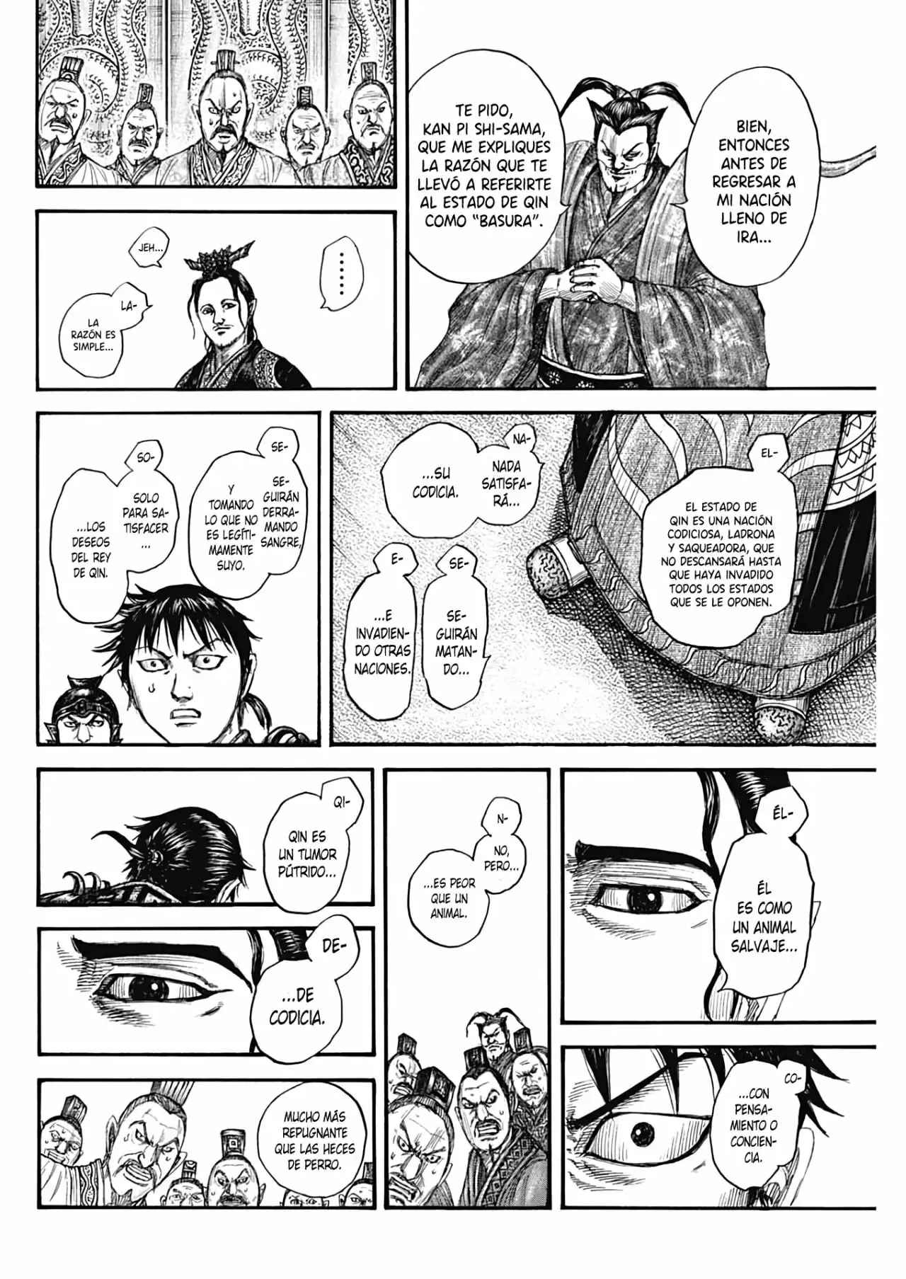 Kingdom capítulo 759, página 8