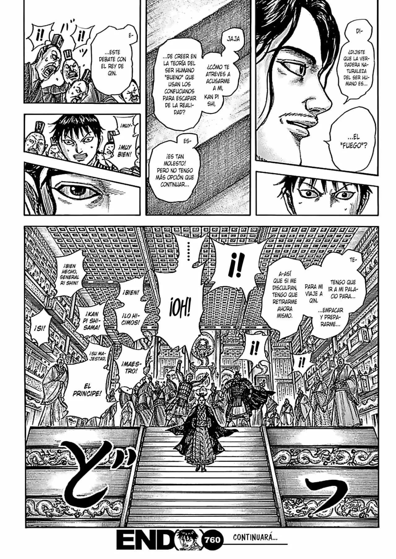 Kingdom capítulo 760, página 21
