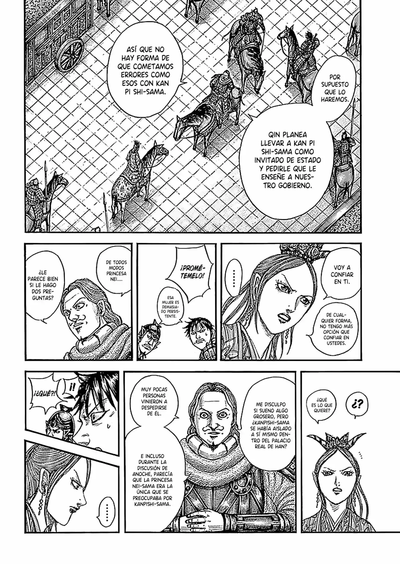 Kingdom capítulo 761, página 6