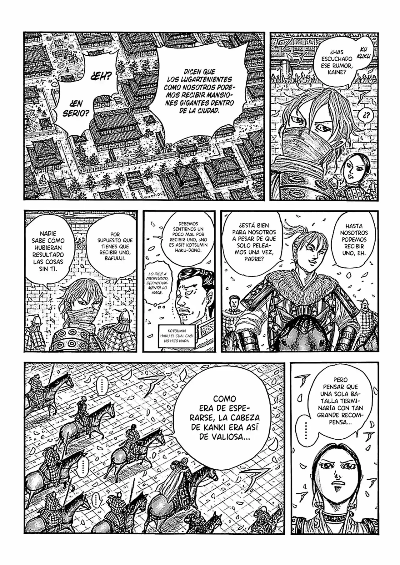 Kingdom capítulo 761, página 15
