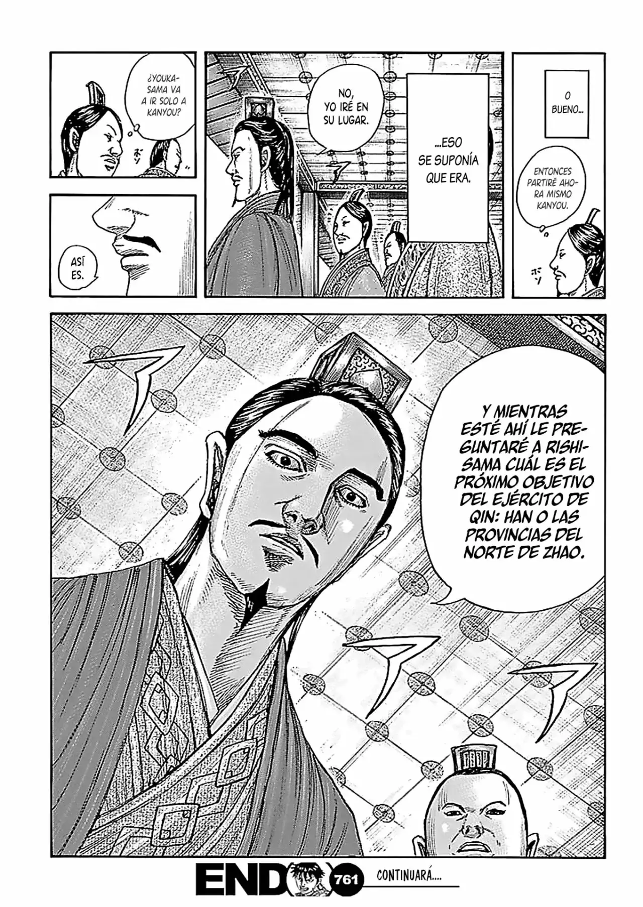 Kingdom capítulo 761, página 20