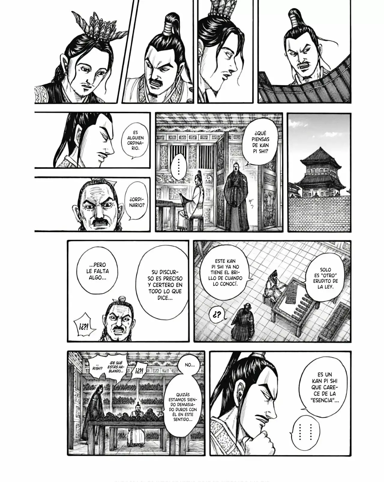 Kingdom capítulo 762, página 13