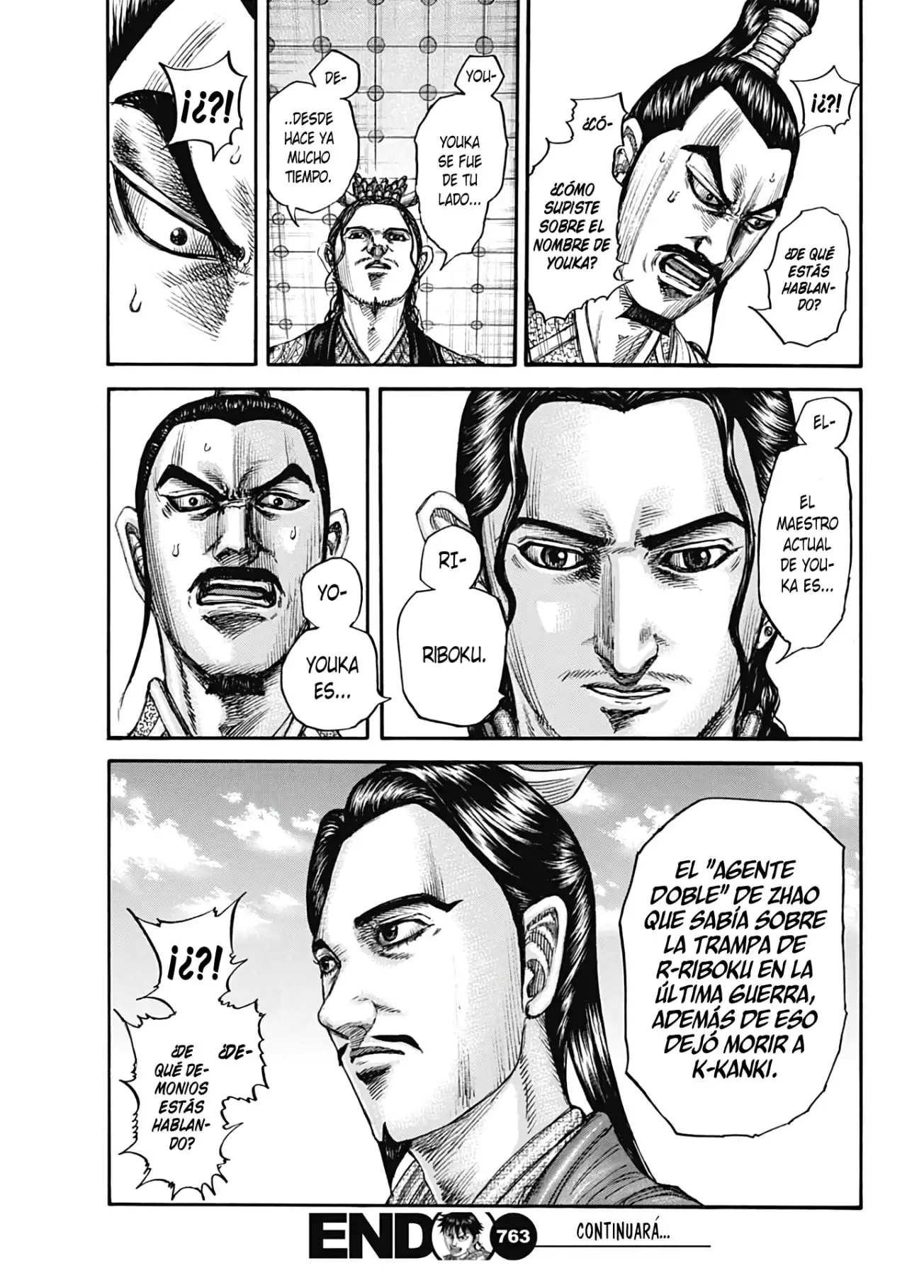 Kingdom capítulo 763, página 21