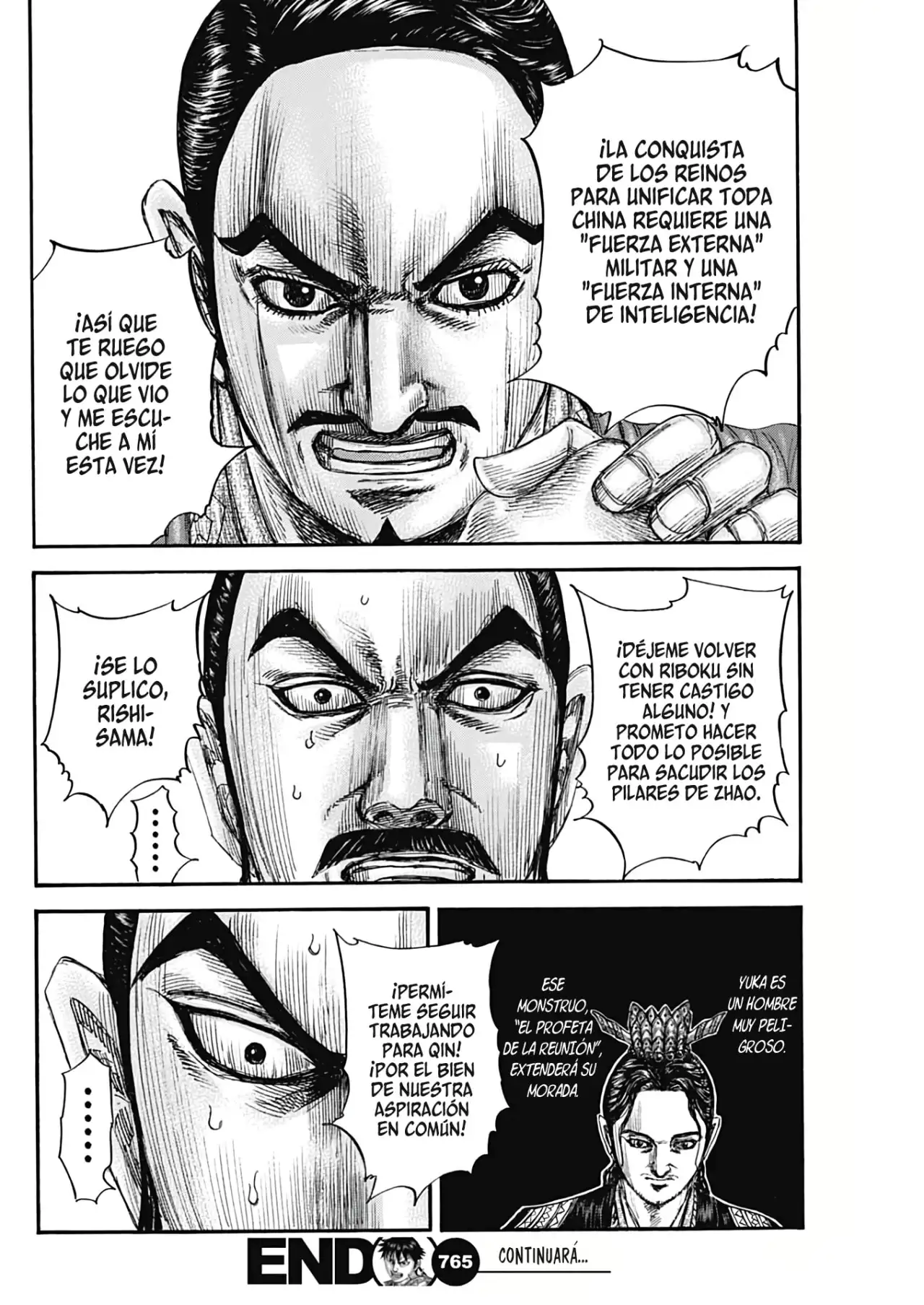 Kingdom capítulo 765, página 25