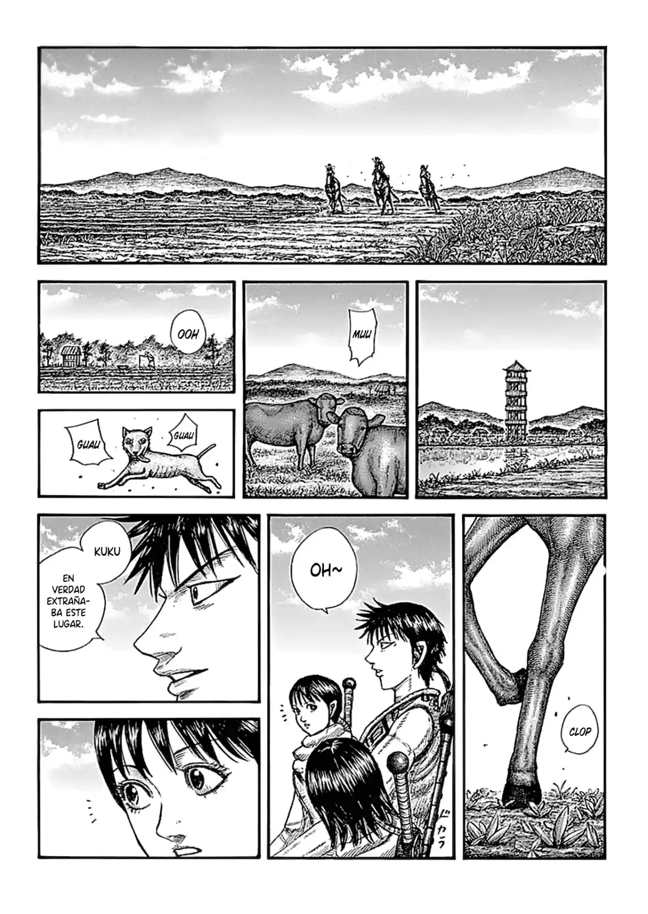 Kingdom capítulo 767, página 3