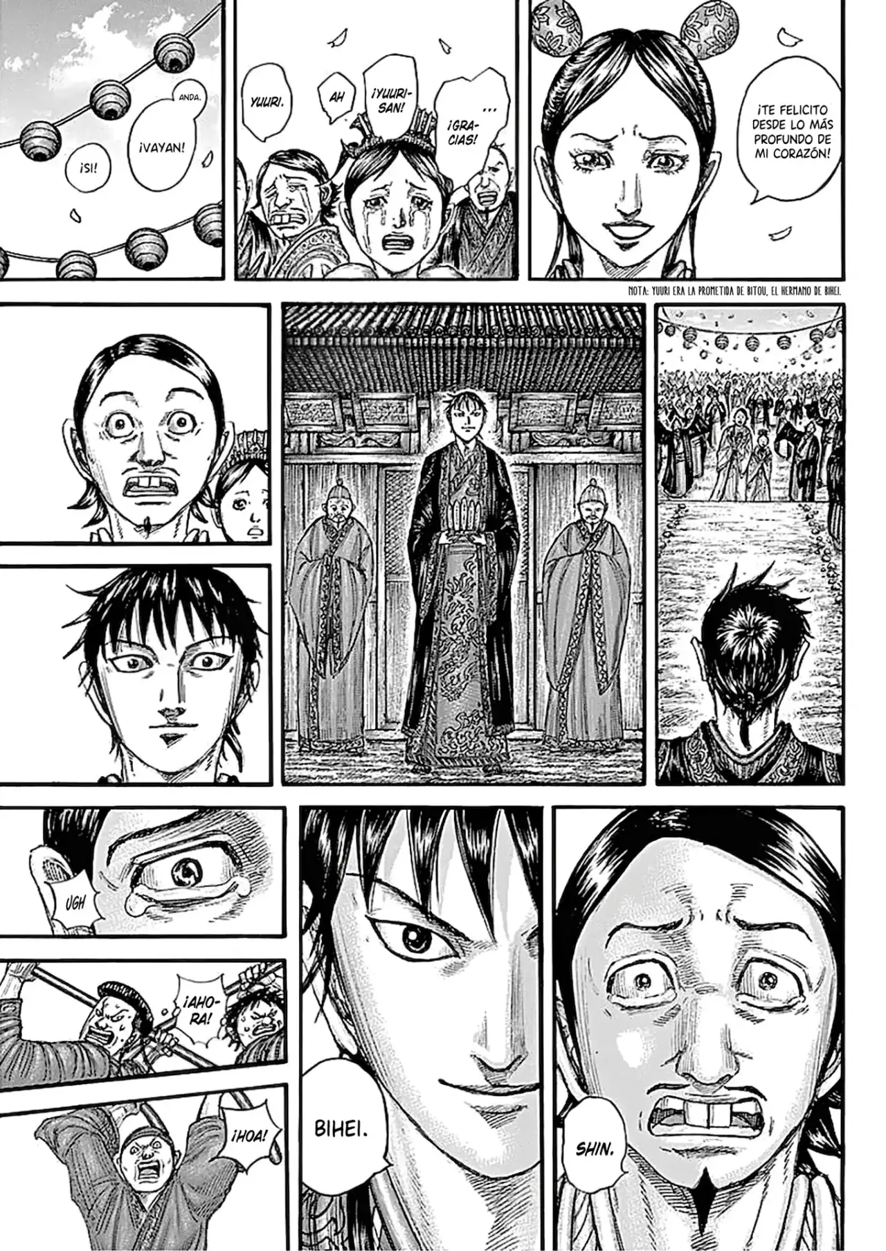 Kingdom capítulo 767, página 9