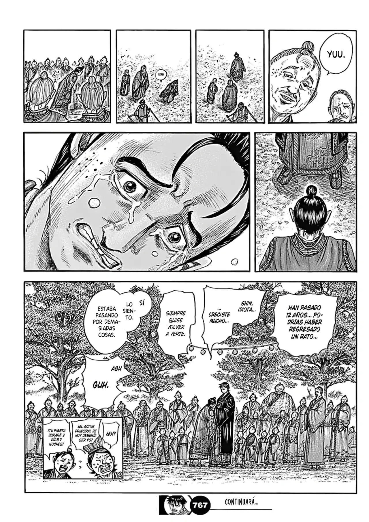 Kingdom capítulo 767, página 21