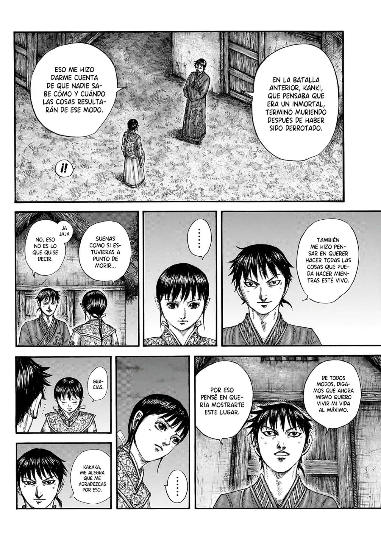 Kingdom capítulo 768, página 10