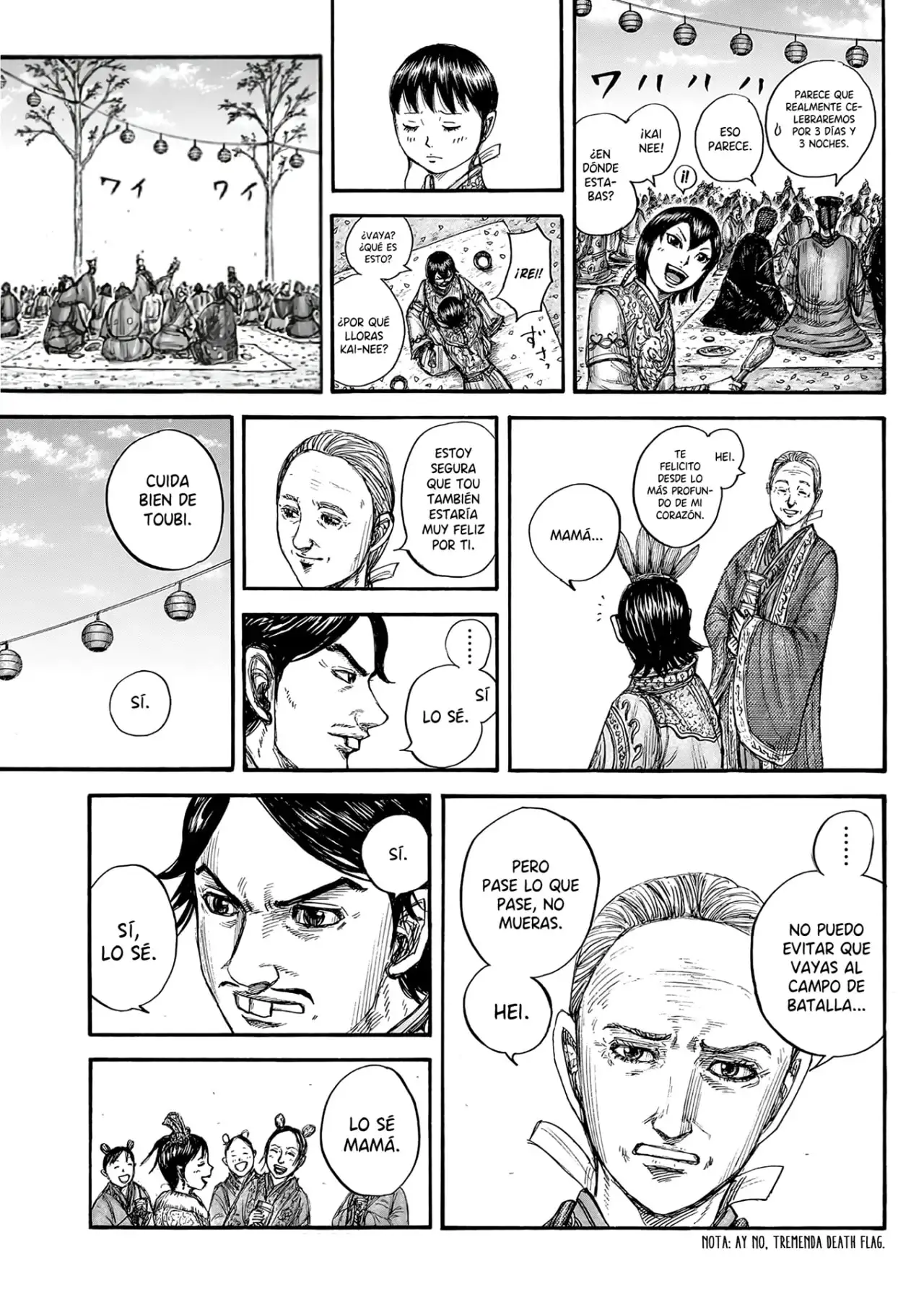 Kingdom capítulo 768, página 19