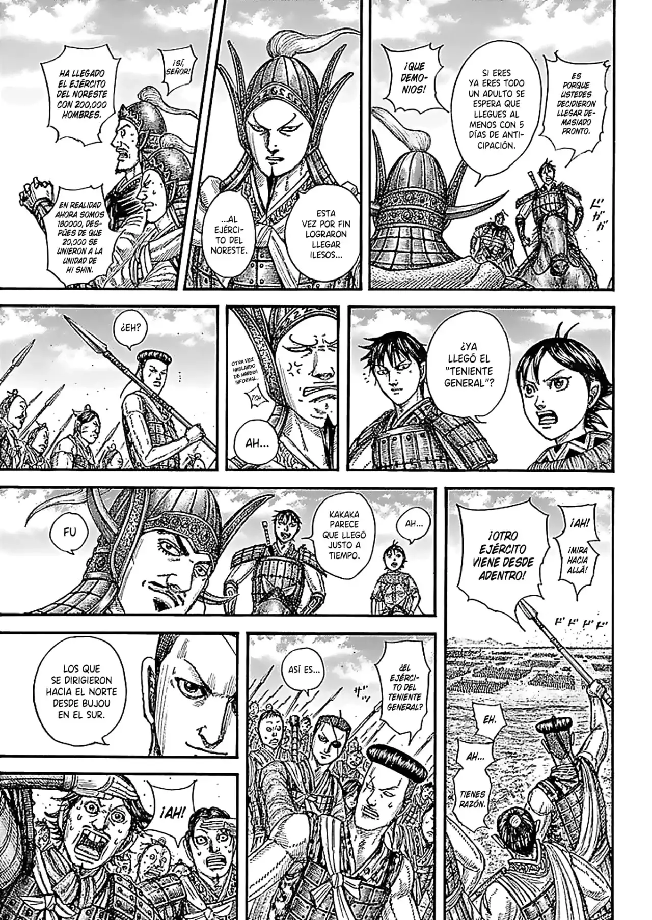 Kingdom capítulo 770, página 10