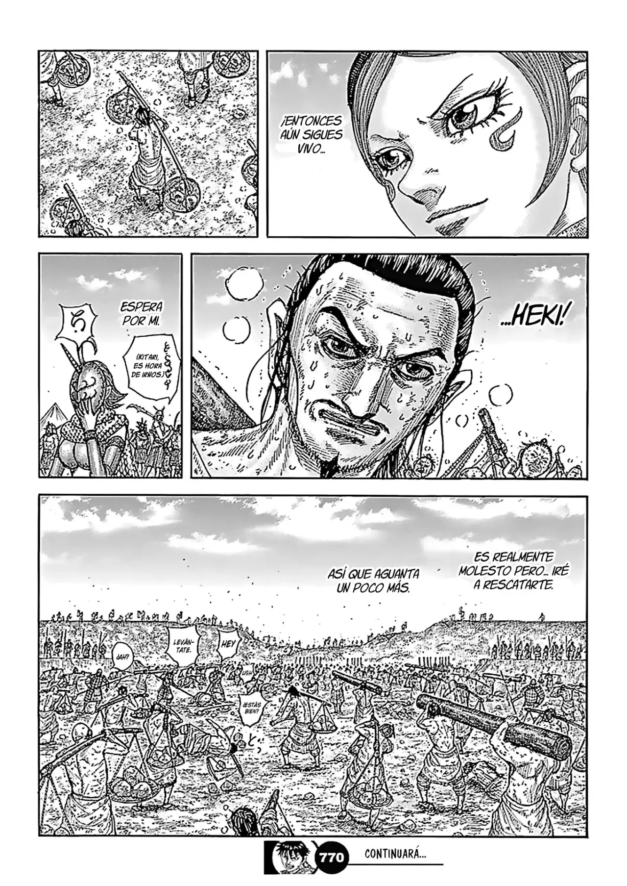 Kingdom capítulo 770, página 19