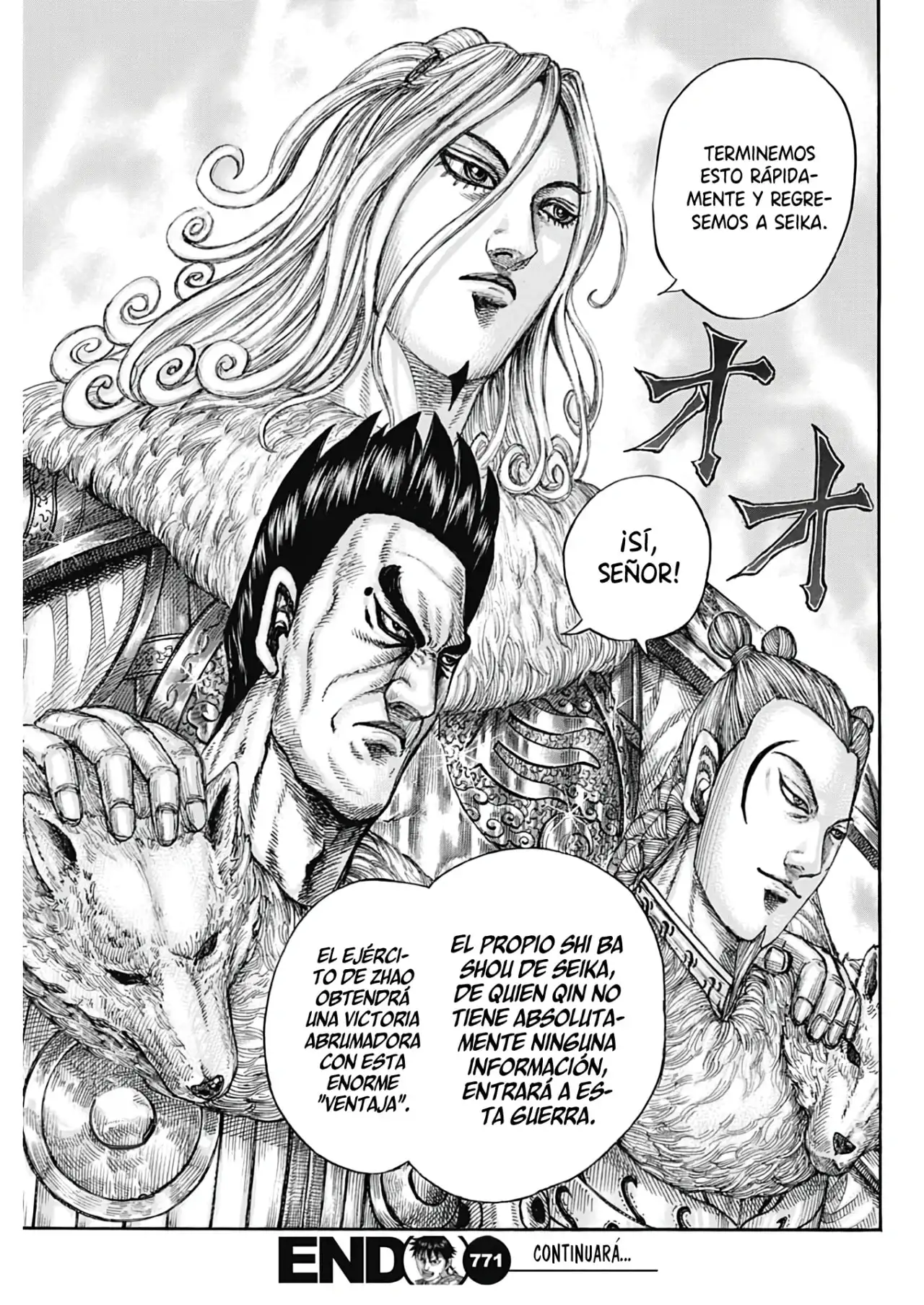 Kingdom capítulo 771, página 20