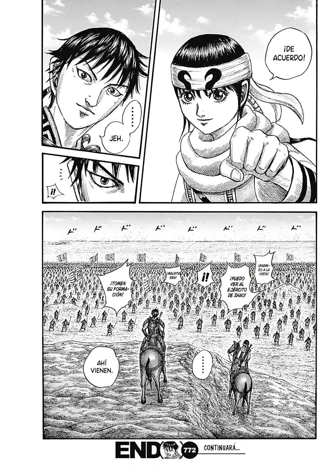 Kingdom capítulo 772, página 22