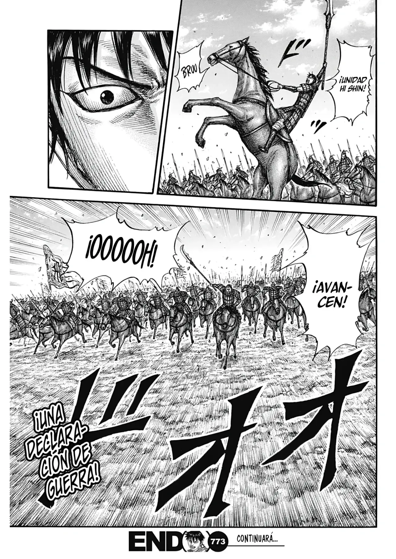 Kingdom capítulo 773, página 20