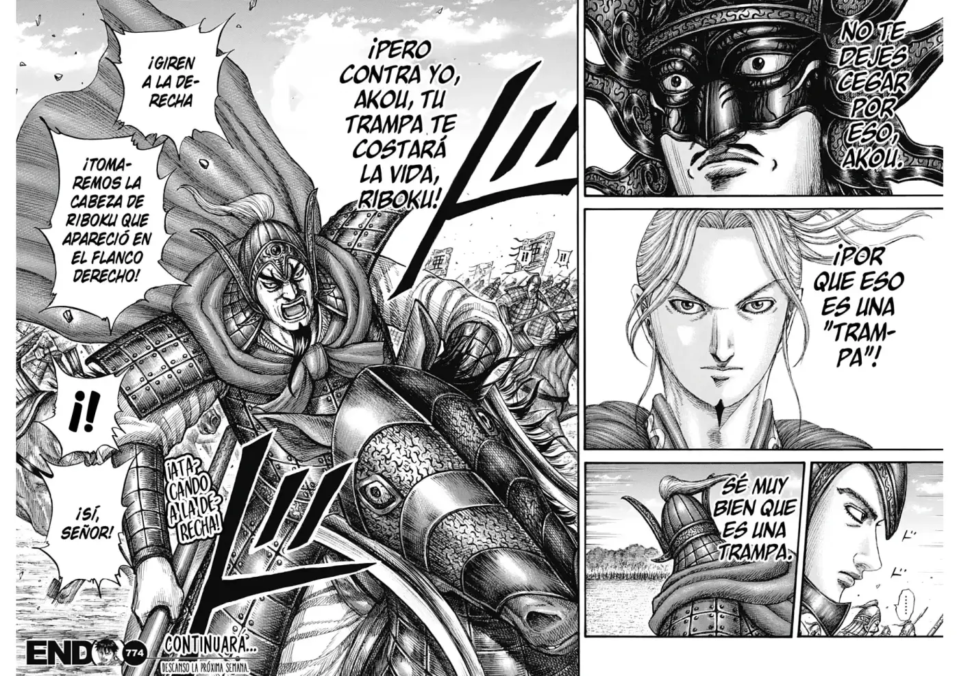 Kingdom capítulo 774, página 20