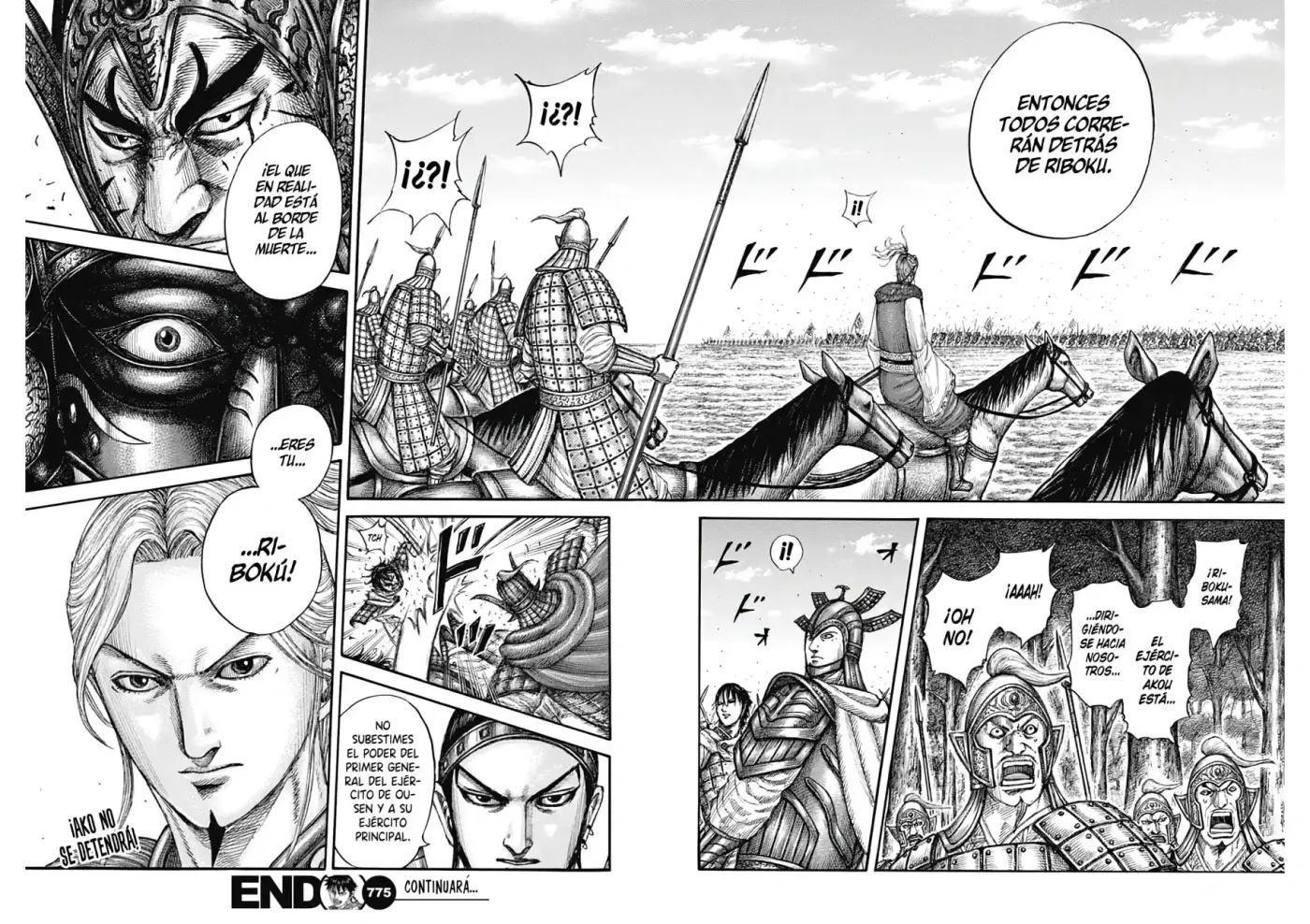 Kingdom capítulo 775, página 20