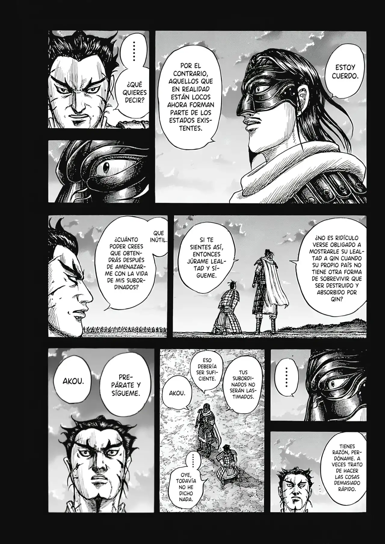 Kingdom capítulo 776, página 12