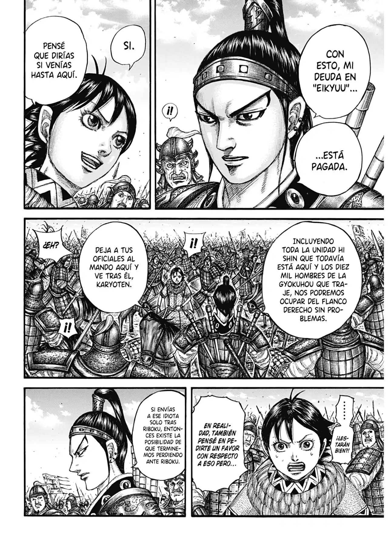 Kingdom capítulo 778, página 10