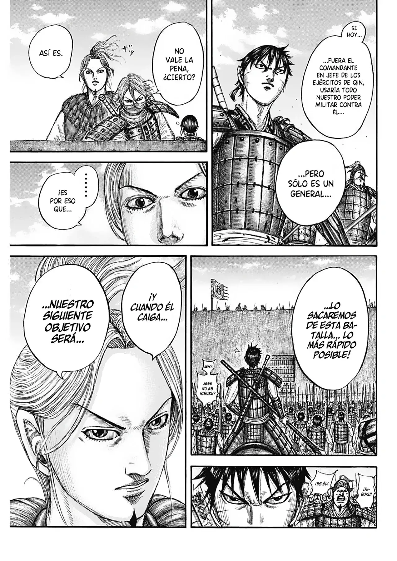 Kingdom capítulo 779, página 22