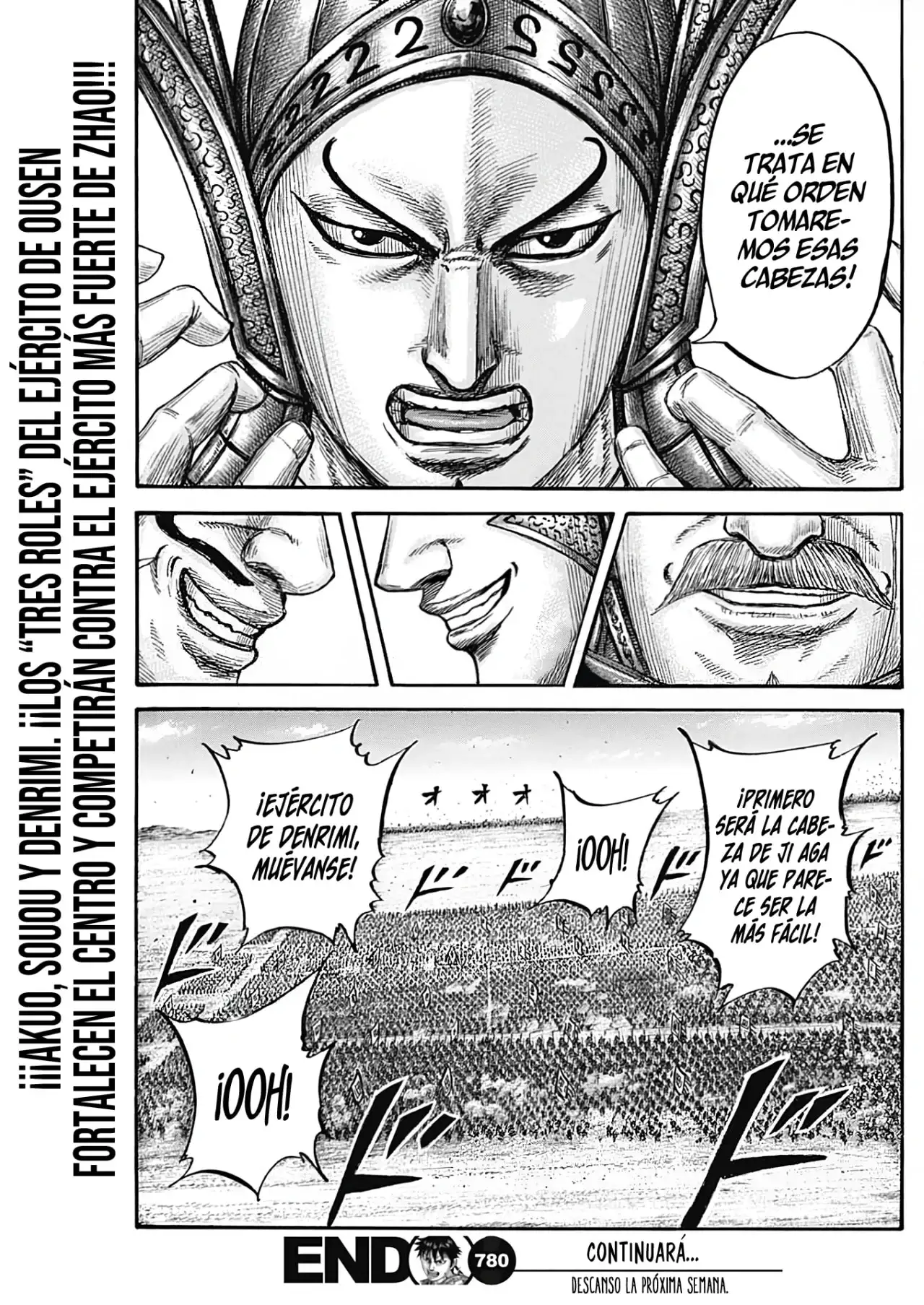Kingdom capítulo 780, página 21