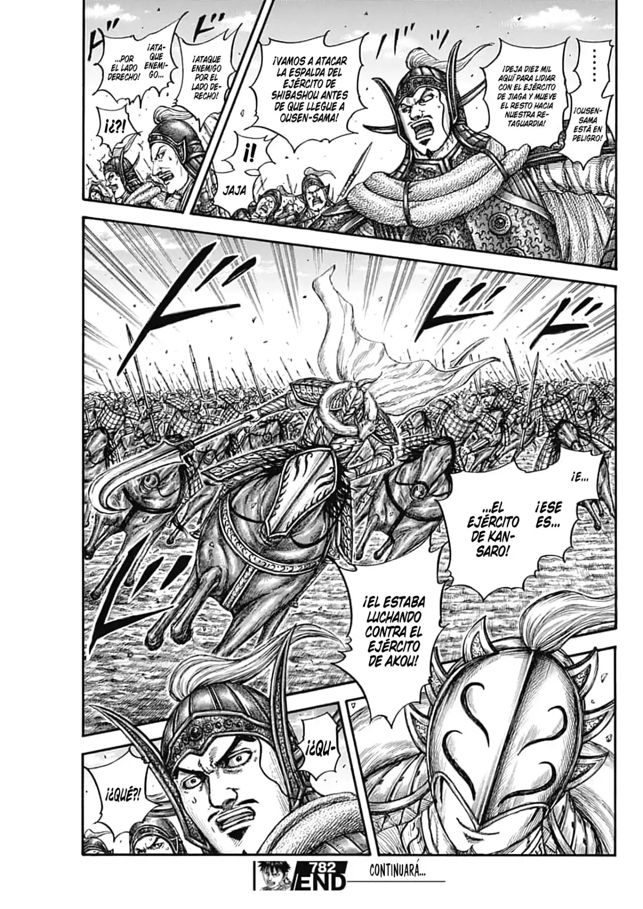 Kingdom capítulo 782, página 20