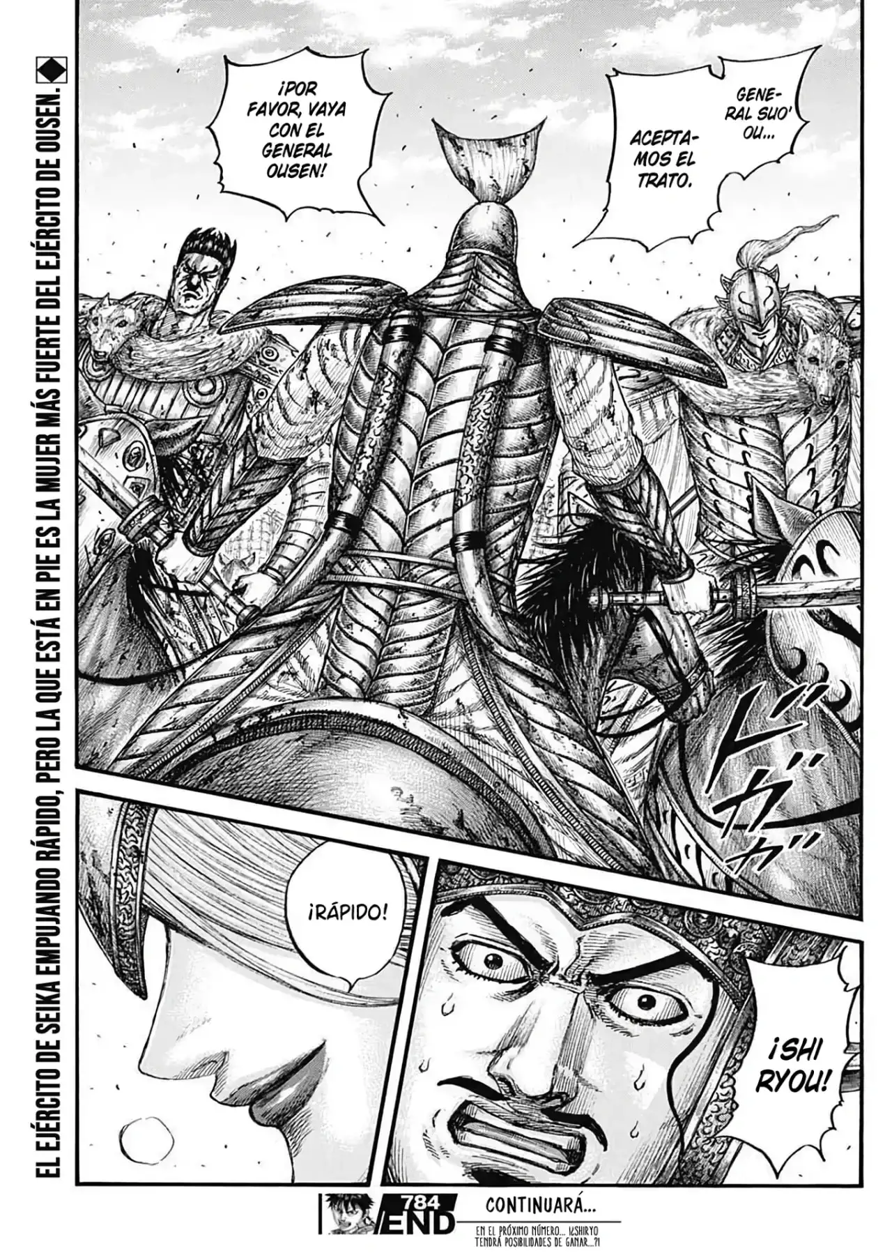 Kingdom capítulo 784, página 21