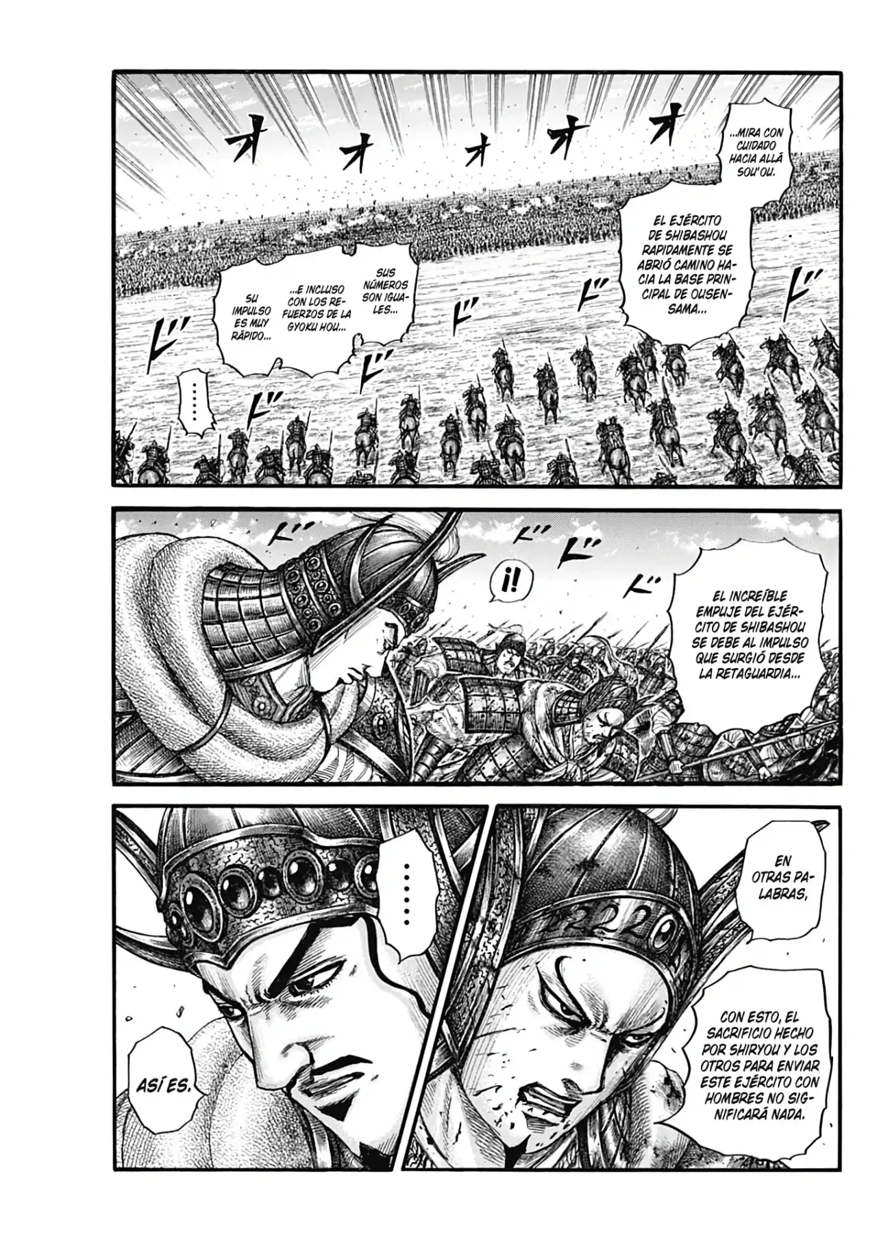 Kingdom capítulo 785, página 19