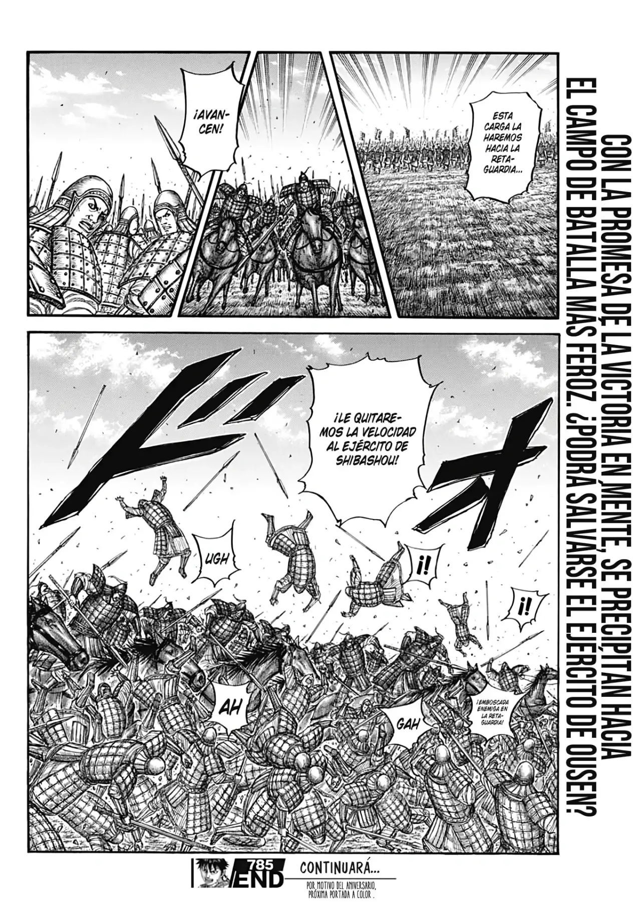 Kingdom capítulo 785, página 20