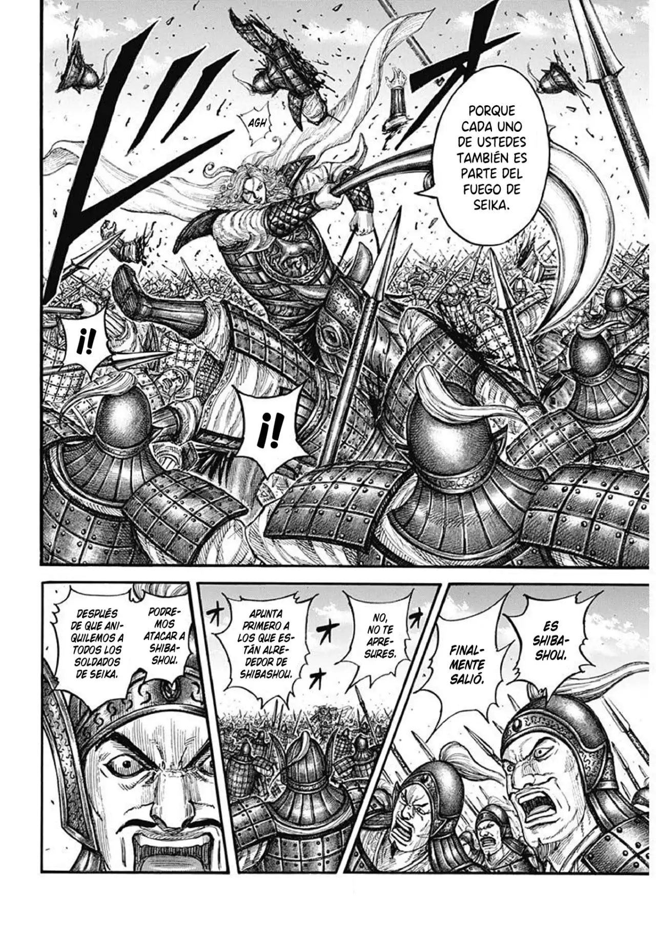 Kingdom capítulo 786, página 9