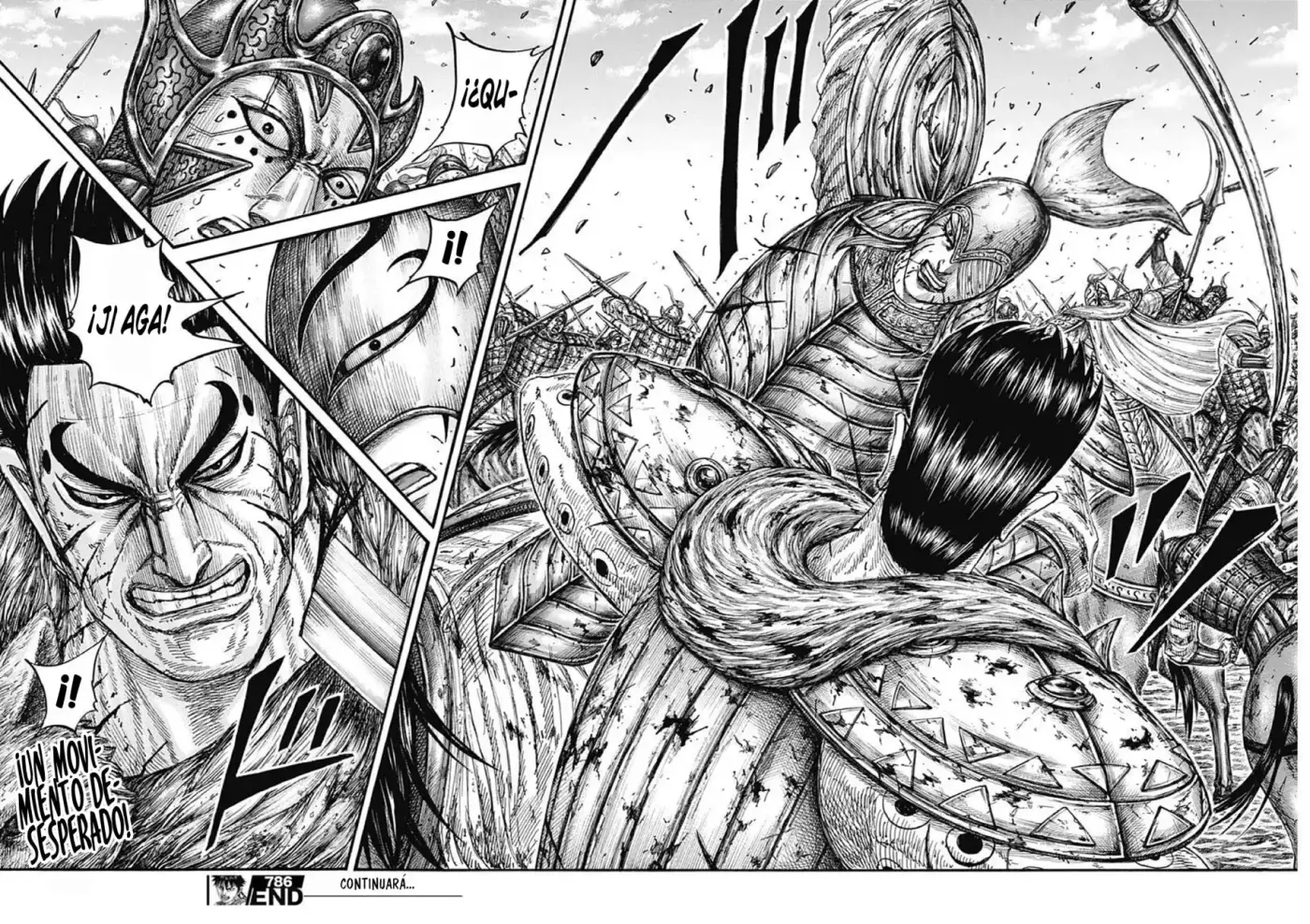 Kingdom capítulo 786, página 21