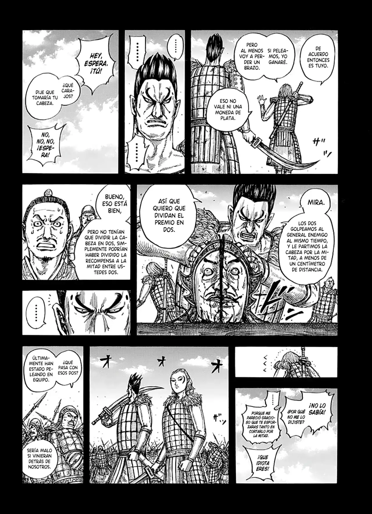 Kingdom capítulo 787, página 6