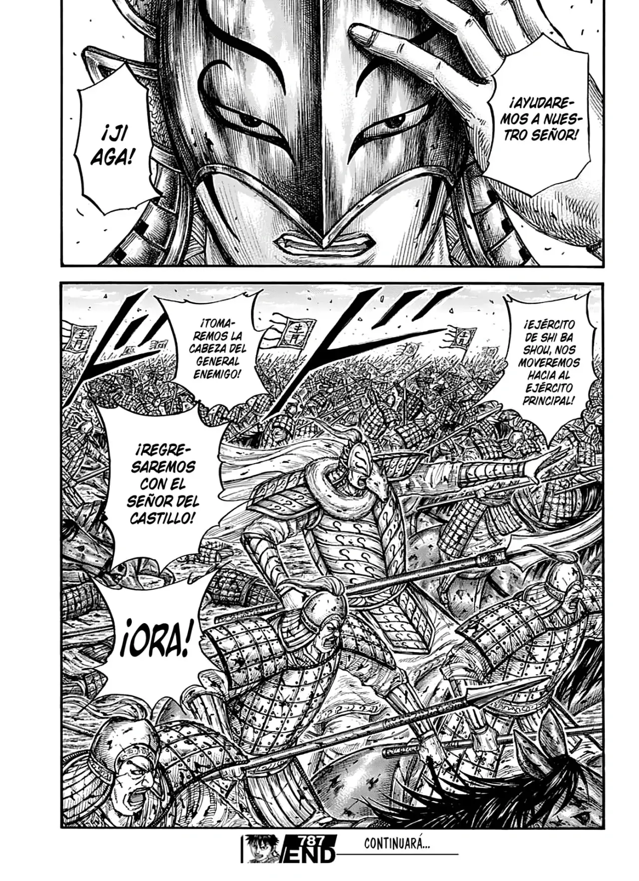 Kingdom capítulo 787, página 21