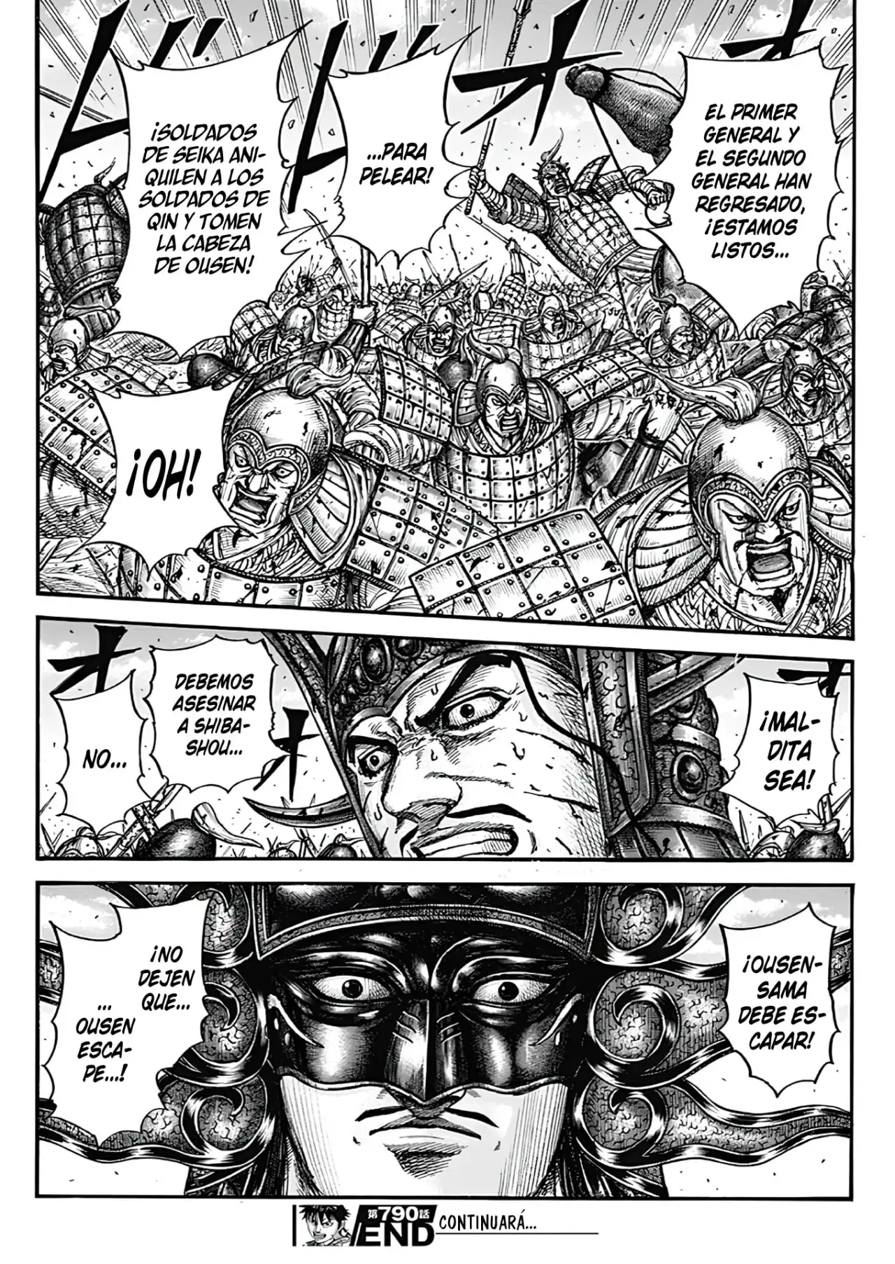 Kingdom capítulo 790, página 19