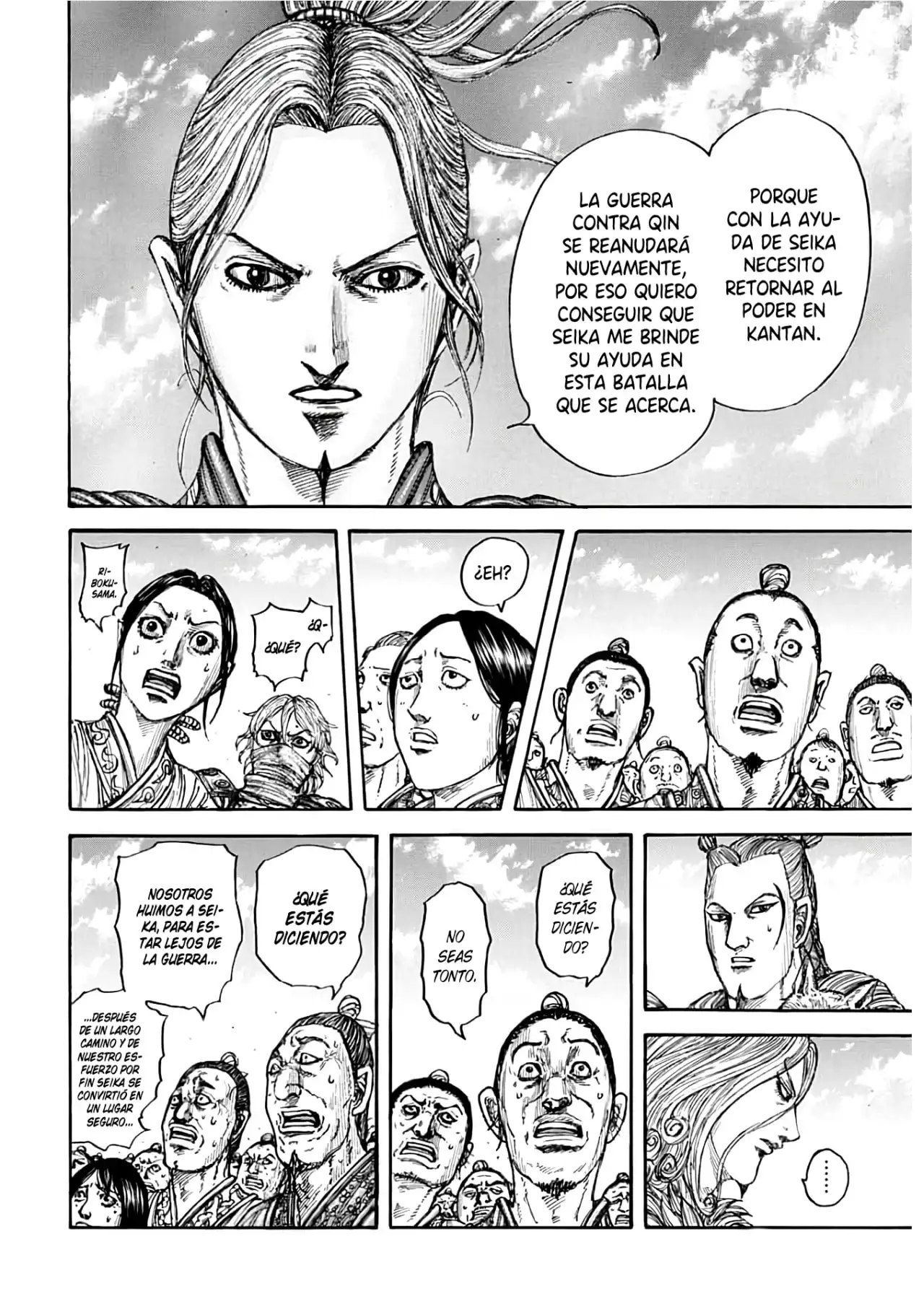 Kingdom capítulo 791, página 10