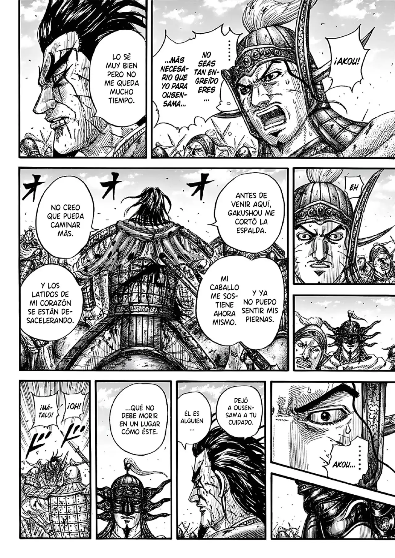 Kingdom capítulo 792, página 14