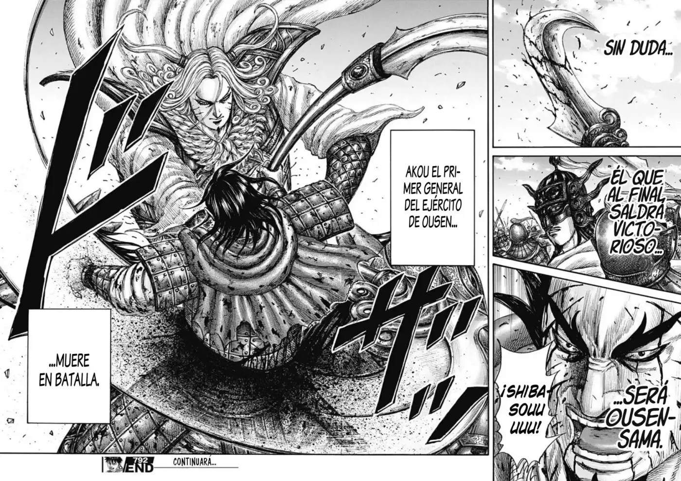 Kingdom capítulo 792, página 20