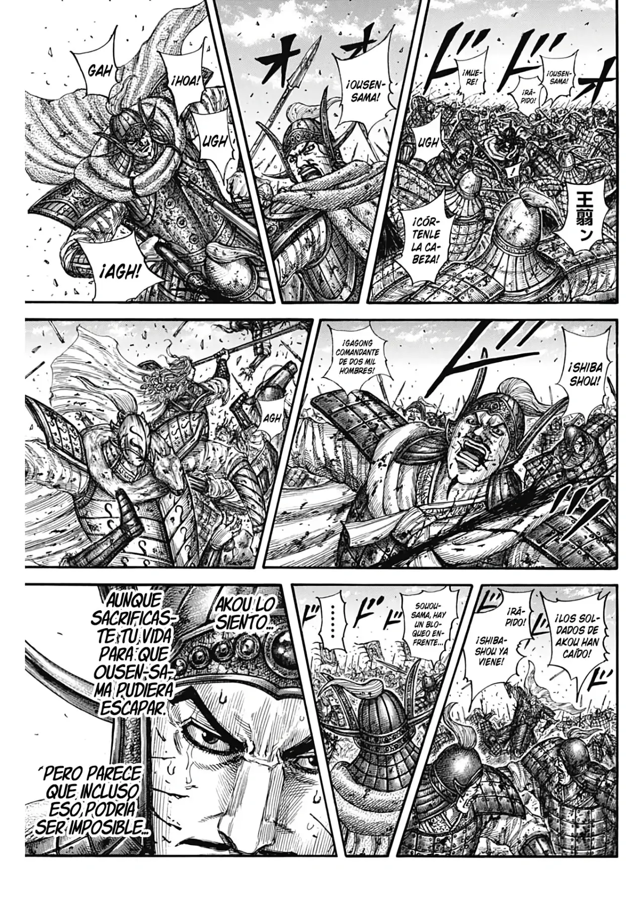Kingdom capítulo 793, página 13