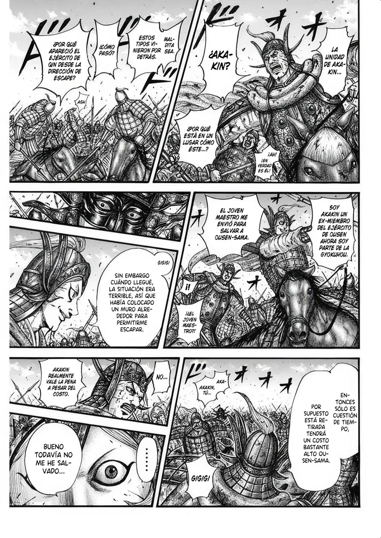 Kingdom capítulo 794, página 12