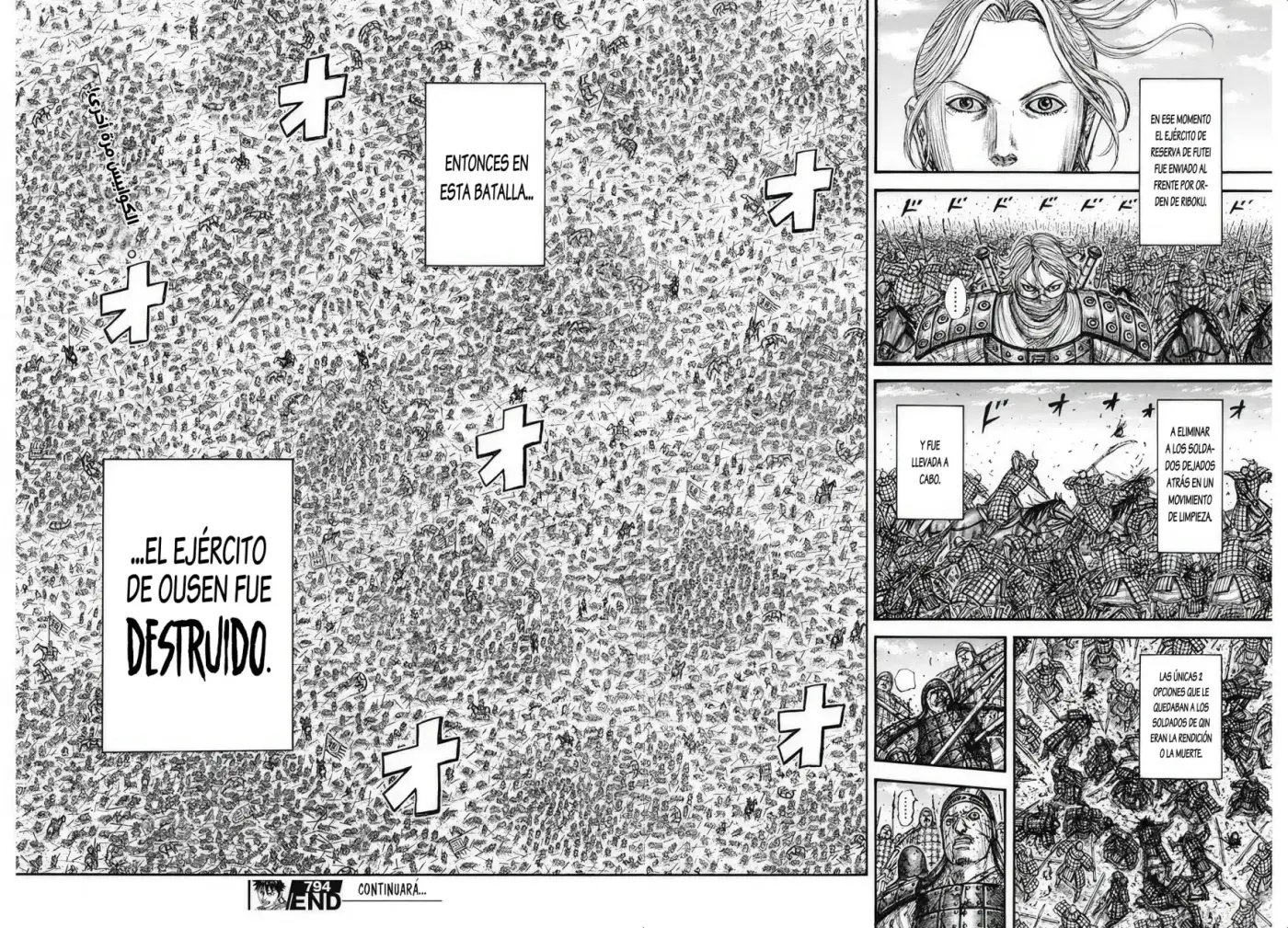 Kingdom capítulo 794, página 19
