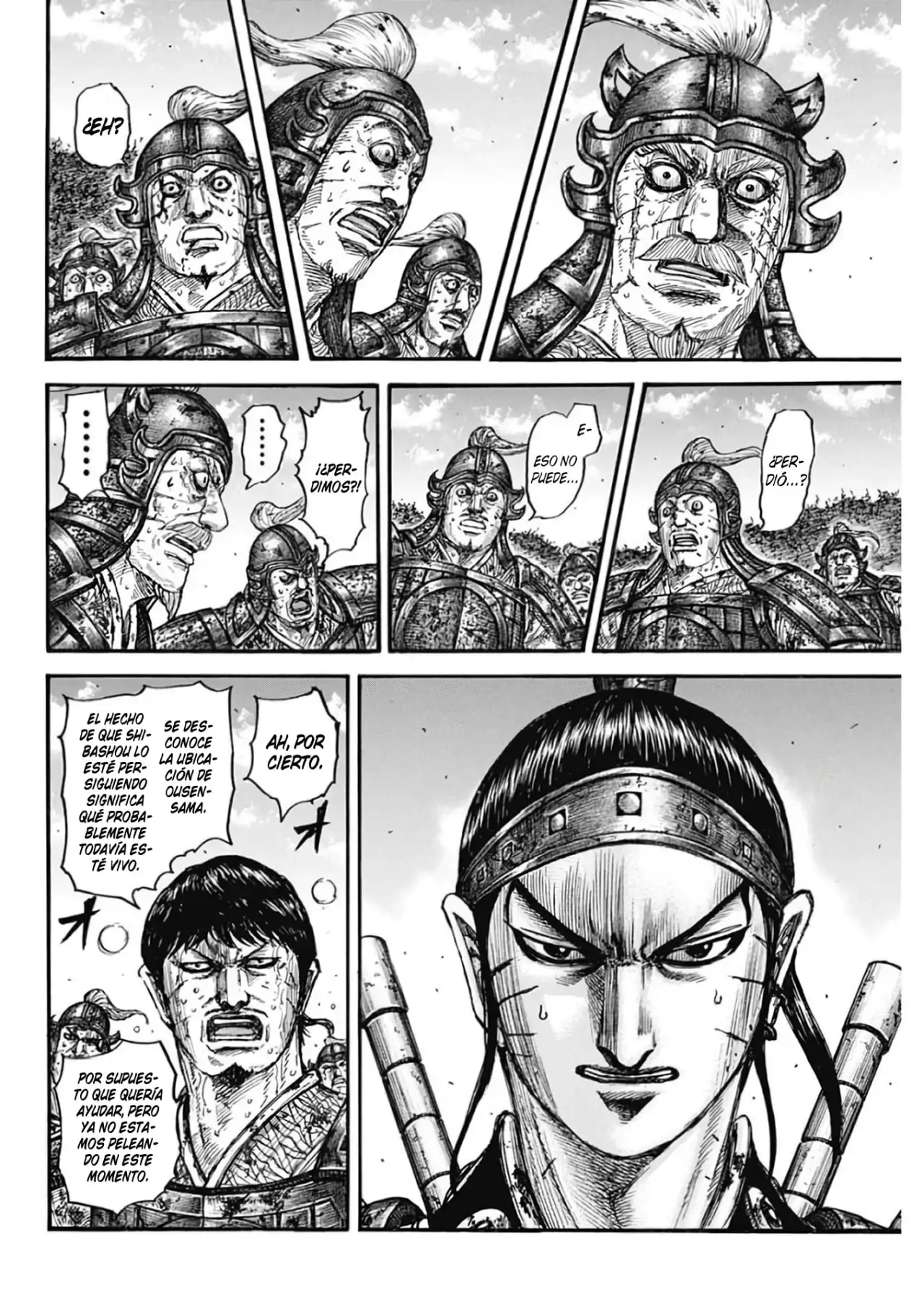 Kingdom capítulo 795, página 6