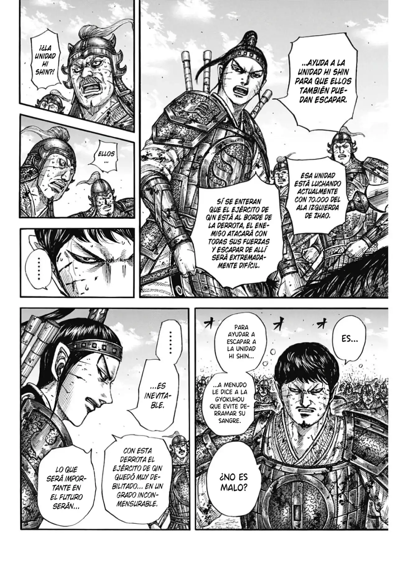 Kingdom capítulo 795, página 8