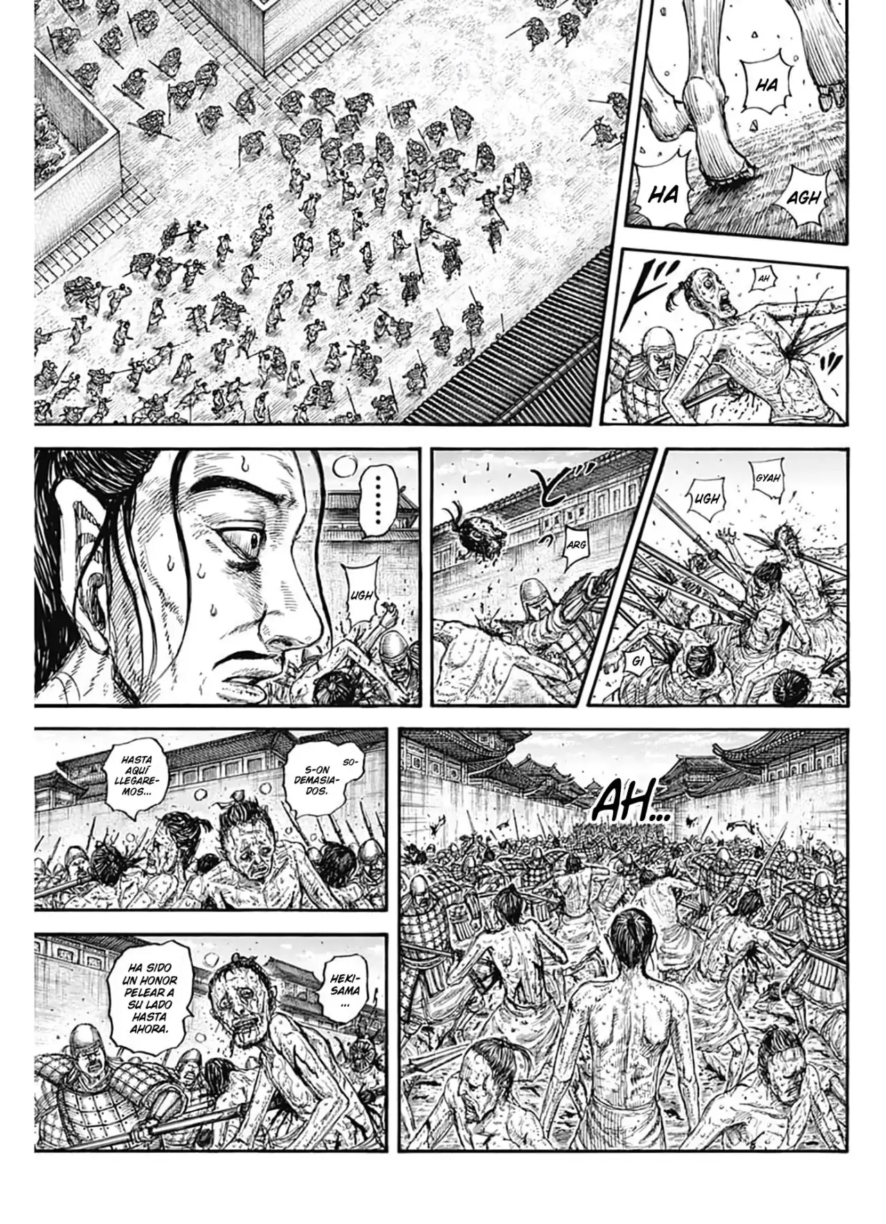 Kingdom capítulo 796, página 19