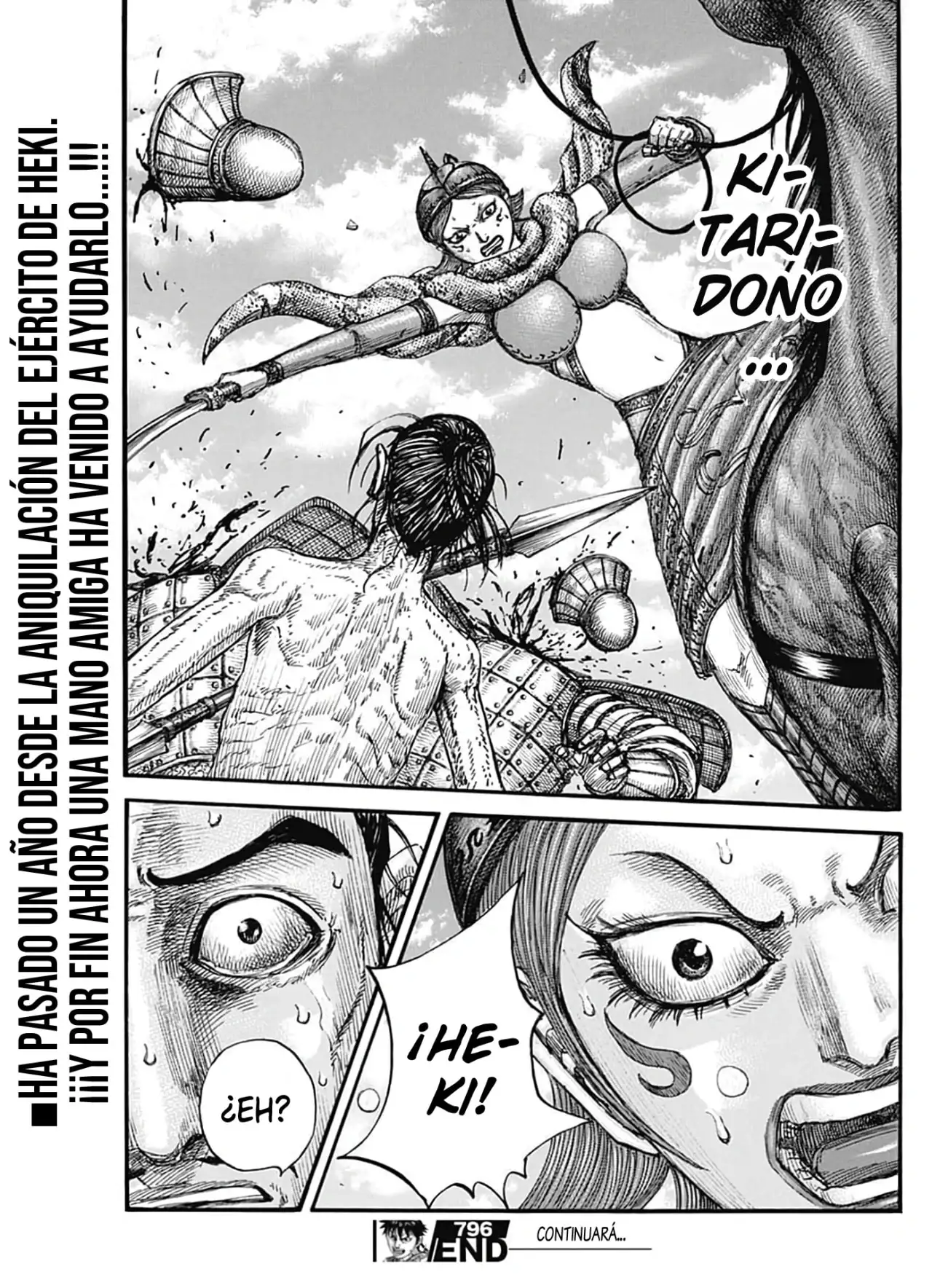 Kingdom capítulo 796, página 21
