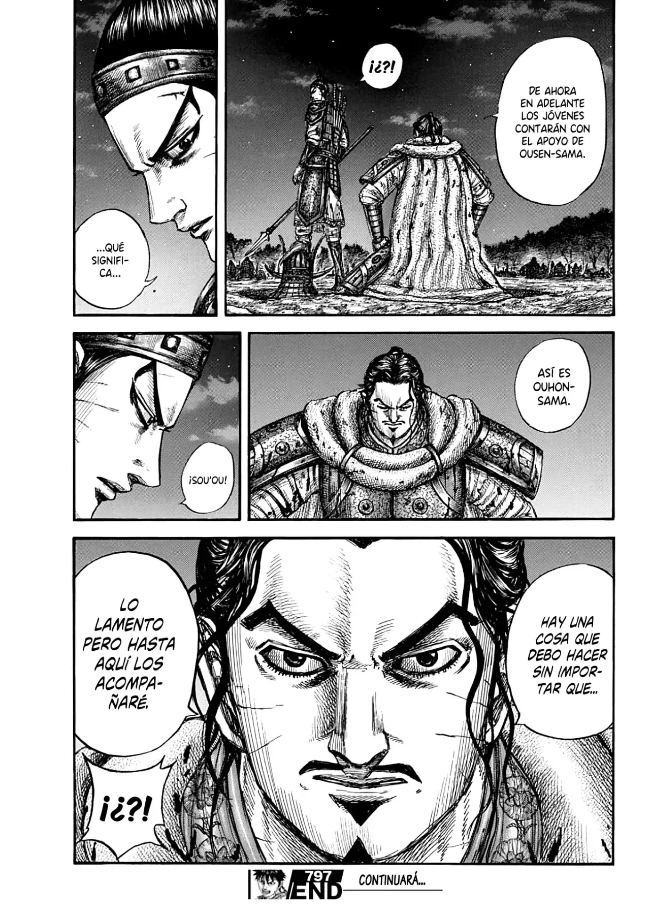 Kingdom capítulo 797, página 22